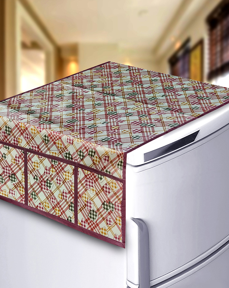 Fridge Cover / Refrigerator Cover  - Kitchen - Kanushi